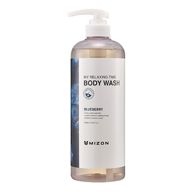 MIZON MY RELAXING TIME BODY WASH [BLUEBERRY]
